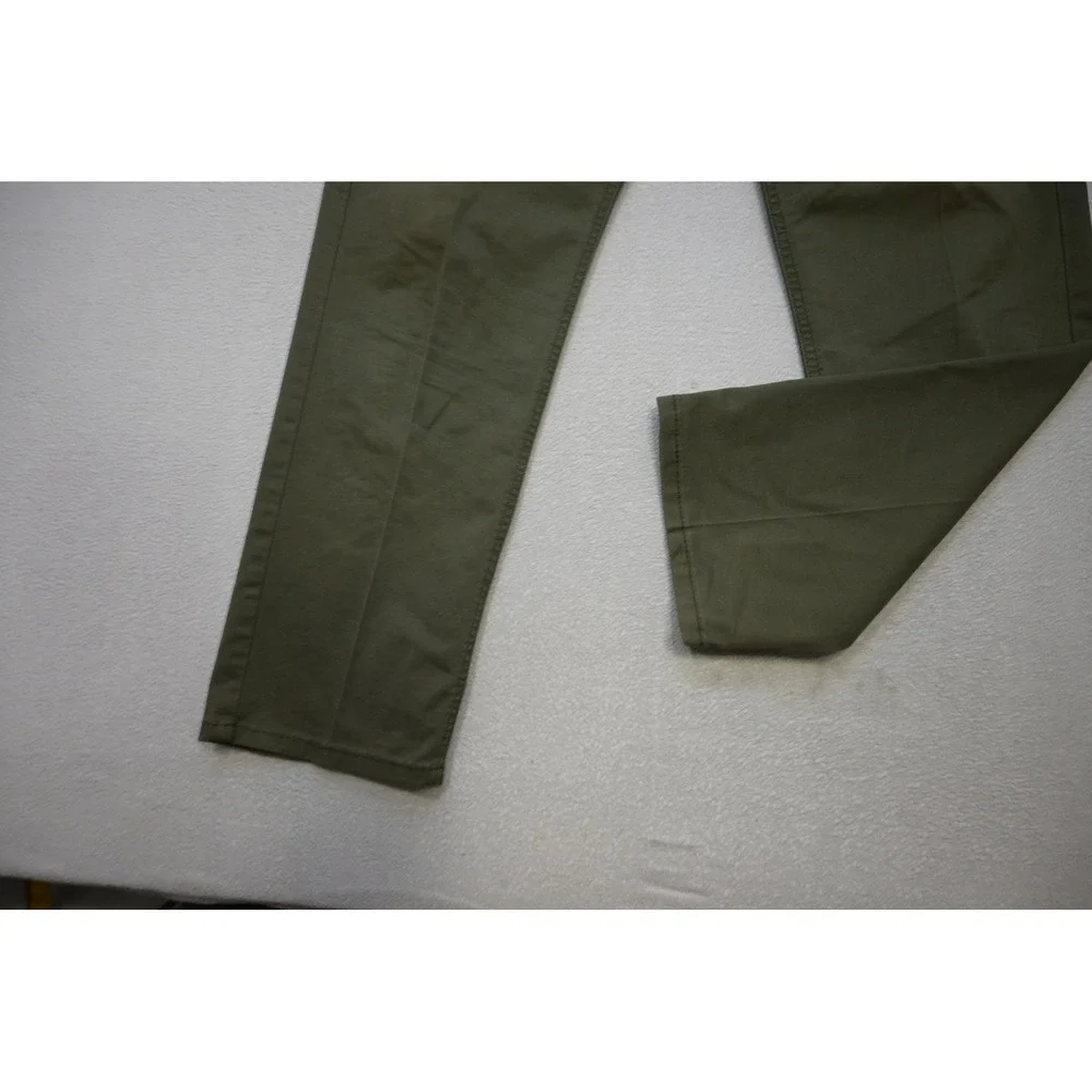 Levi's 541 Athletic Taper Men 36x30 Olive Green Performance Stretch Pants EUC